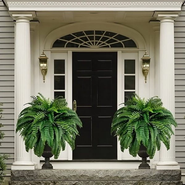 UV Resistant Lifelike Artificial Boston Fern