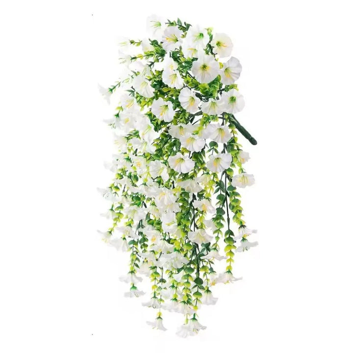 UV Resistant Artificial Morning Glory Flower Hanging Decor