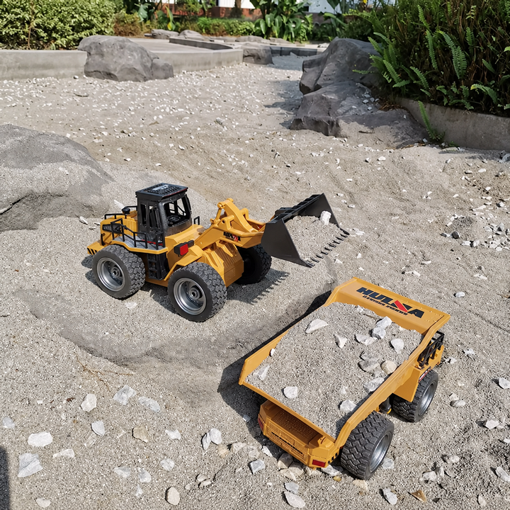 4WD Remote Control Excavator Bulldozer Dump