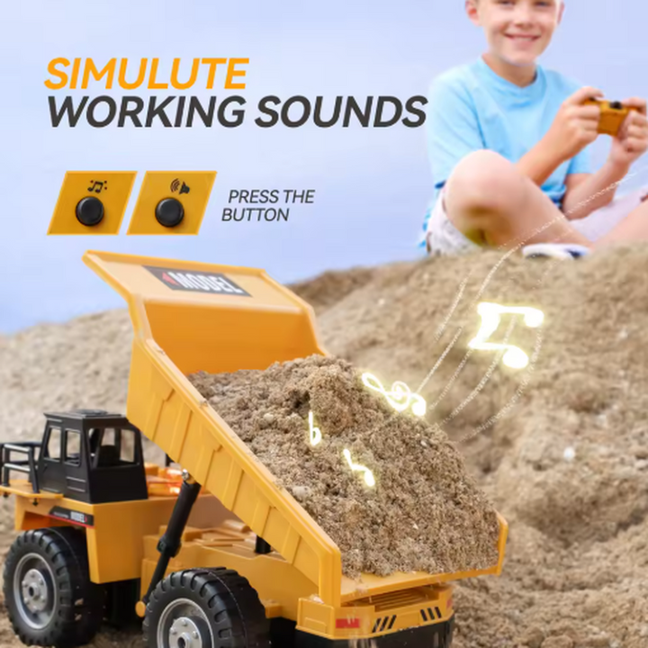 4WD Remote Control Excavator Bulldozer Dump