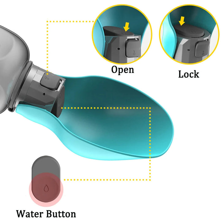 Portable Dog Water Bottle