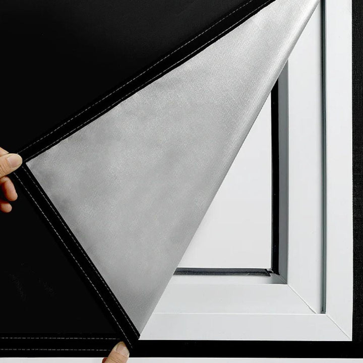 Adhesive Blackout Sun Blocking Window Cover Shade