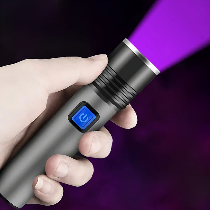 Handheld Blacklight UV Ultraviolet Urine Detector Flashlight