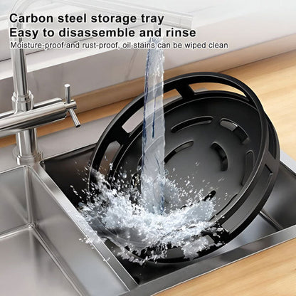 3-Tier Swivel Metal Organizer