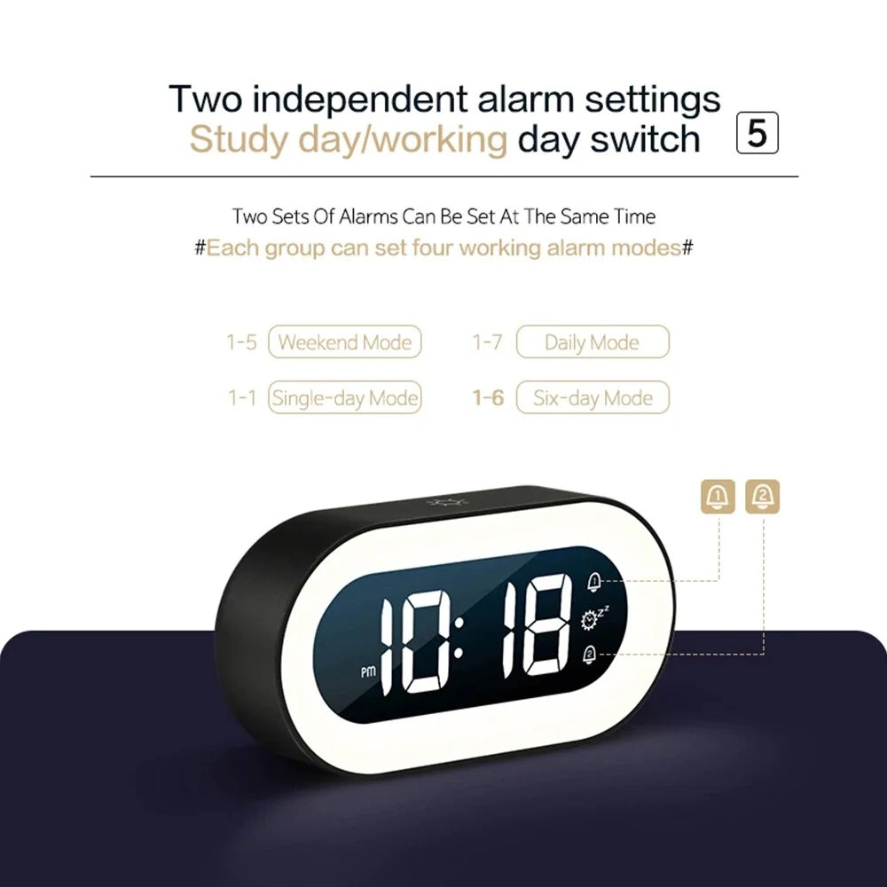 Gentle Light Alarm Clock