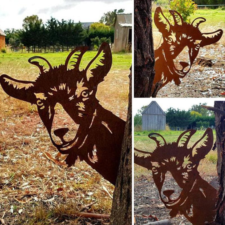 Metal Artwork For The Garden