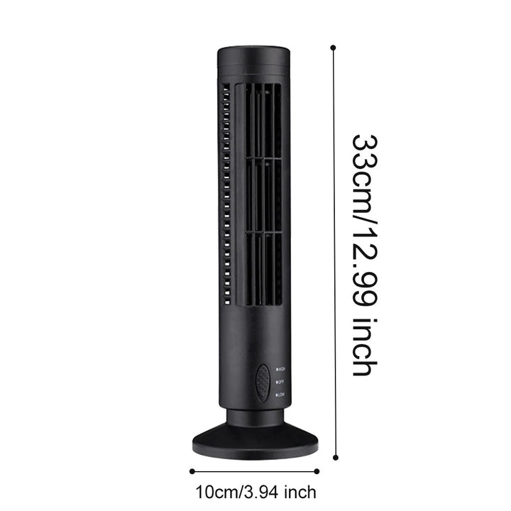 Mini Desktop Air Conditioner with USB Bladeless Cooling