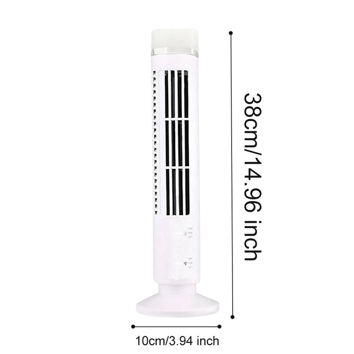 Mini Desktop Air Conditioner with USB Bladeless Cooling