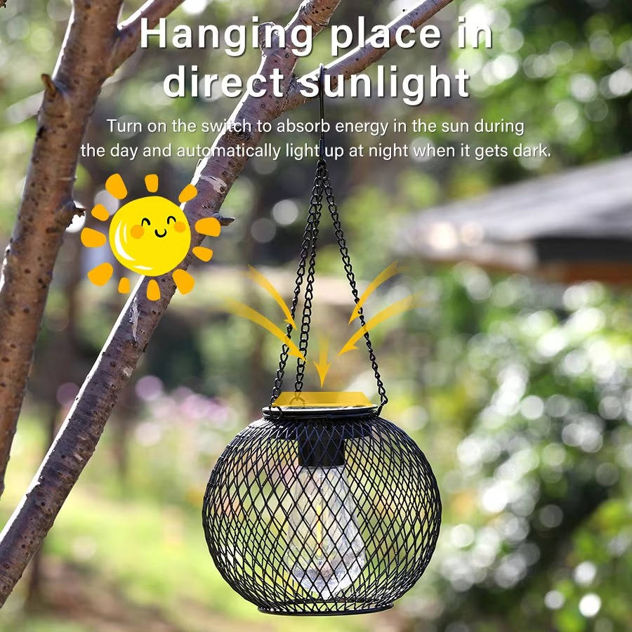 Outdoor Solar Hanging Lantern