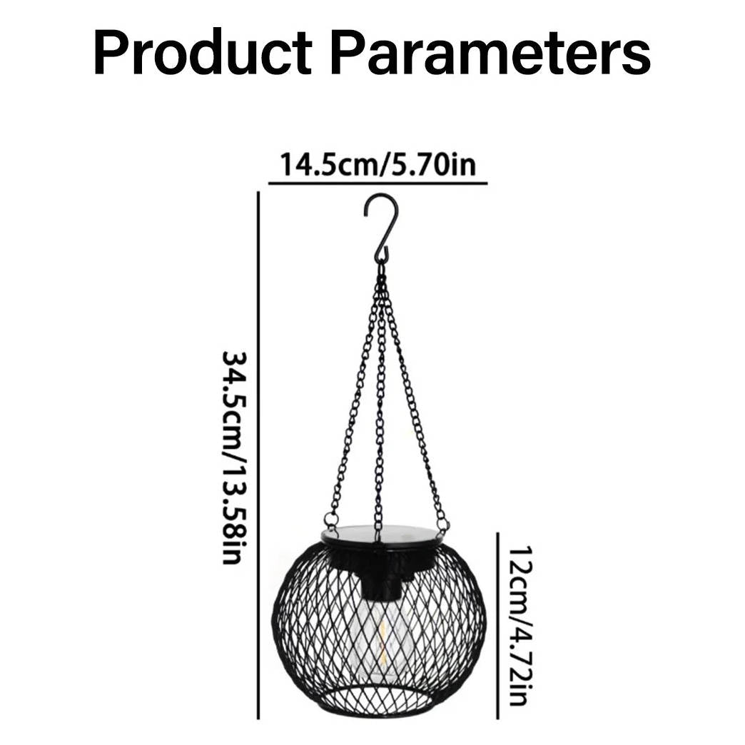 Outdoor Solar Hanging Lantern