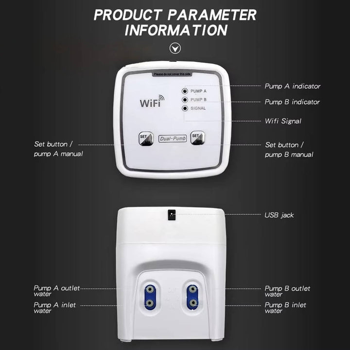 Wifi Smart Automatic Waterer For Plants - Up To 20 Pots