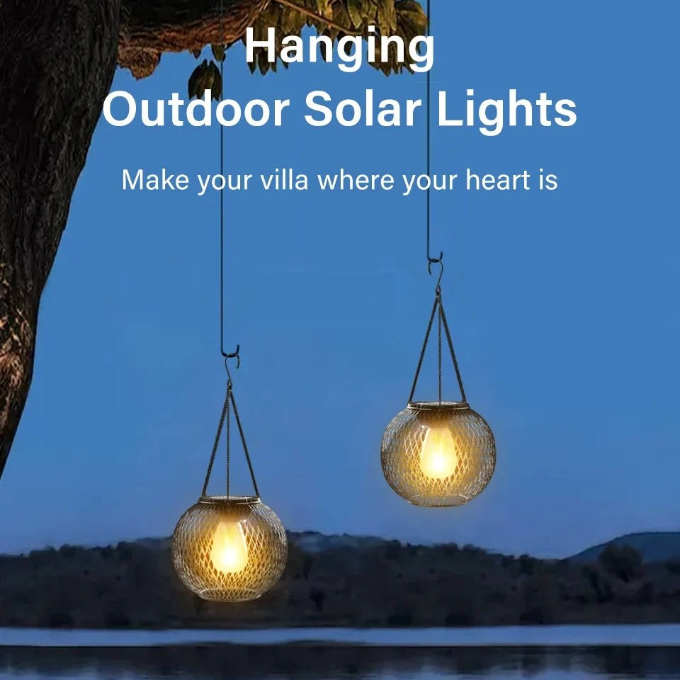 Outdoor Solar Hanging Lantern