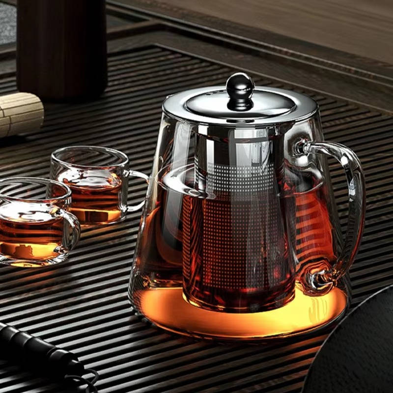 Heat Resistant Glass Teapot