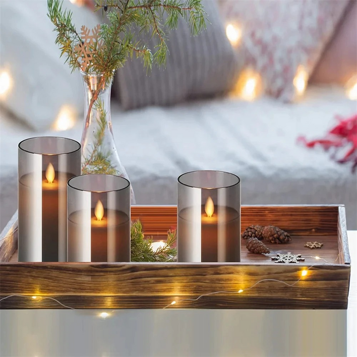 Realistic Flameless Candles With Remote