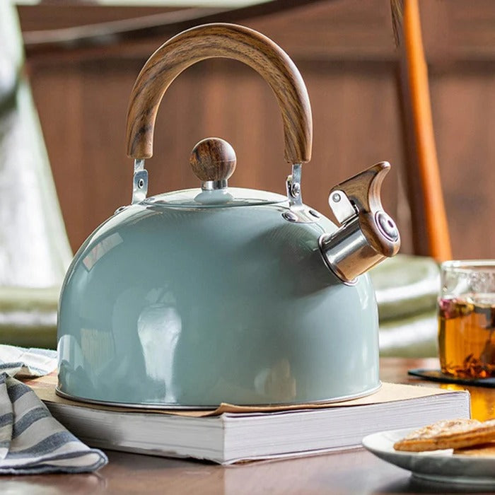 Whistling Kettle for Hot Drink Preparation