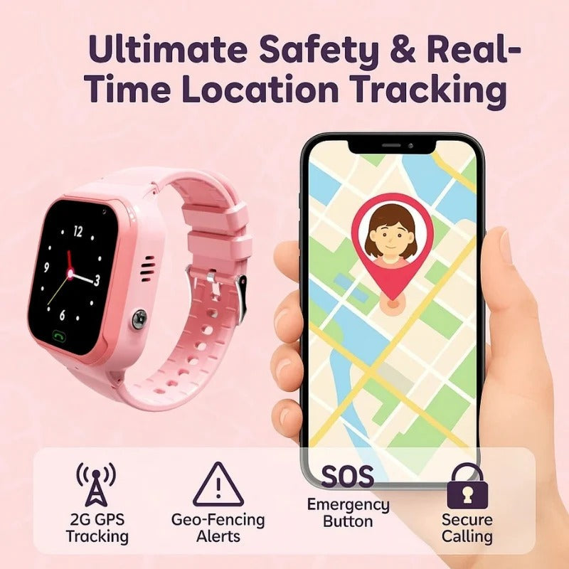Kids Smart Watch GPS Tracker