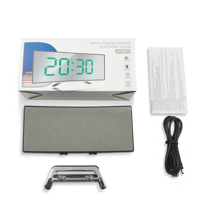 Modern Curved LED Digital Clock
