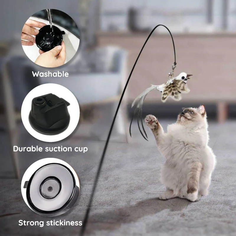 Bird Simulation Toy Set for Cats
