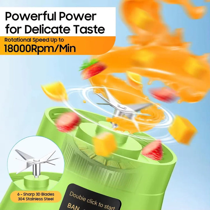 Mini Electric Portable Juicer Blender