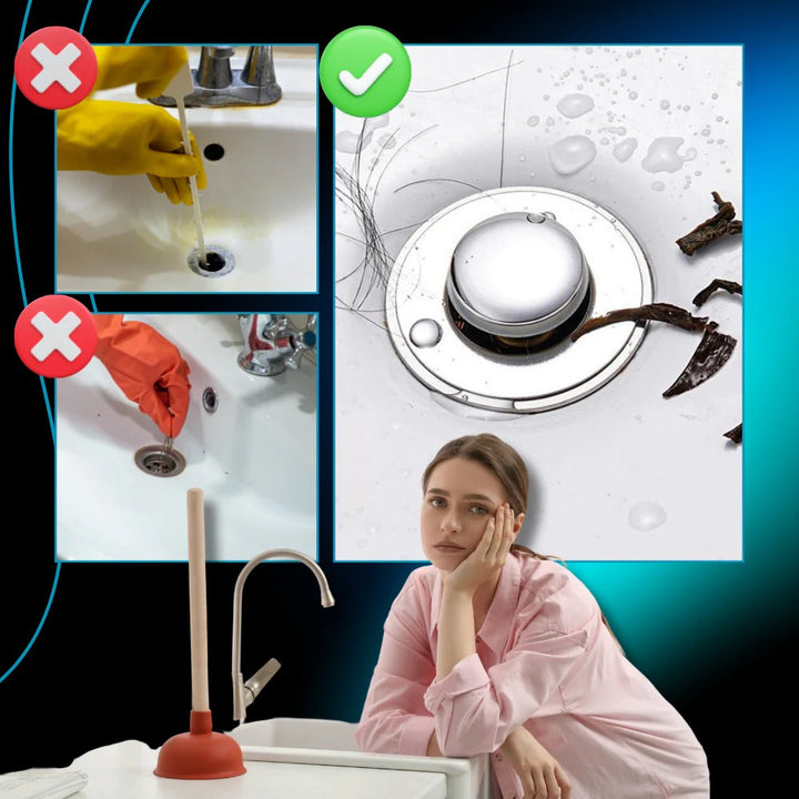 Odor Isolation Pop Up Sink Stopper