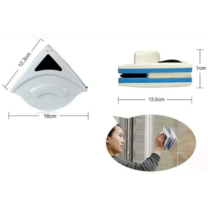 Dual-Sided Magnetic Window Cleaner
