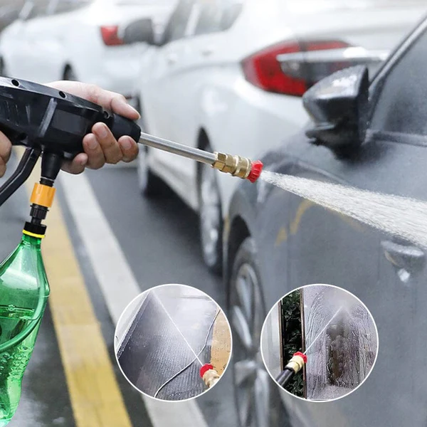 Cordless Portable High Pressure Spray Water Gun Set