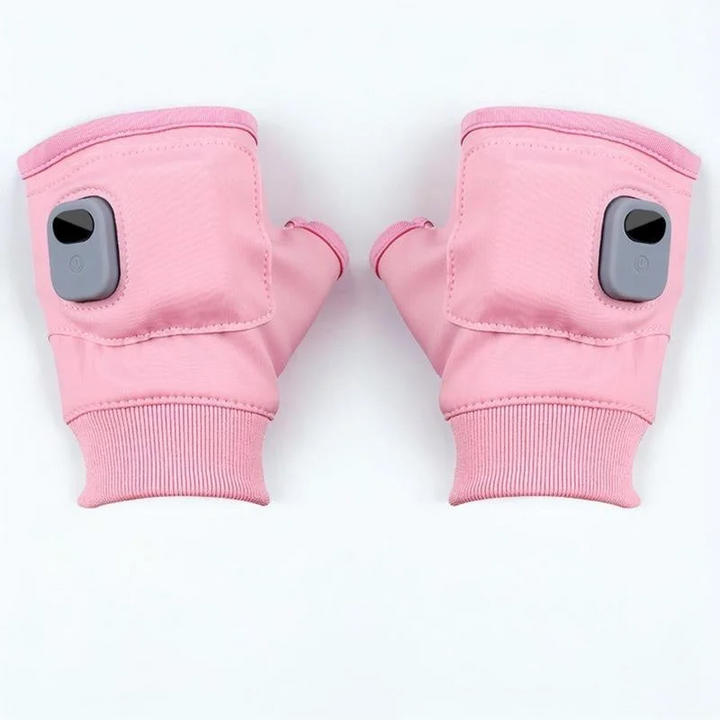 USB Rechargeable Heated Fingerless Gloves