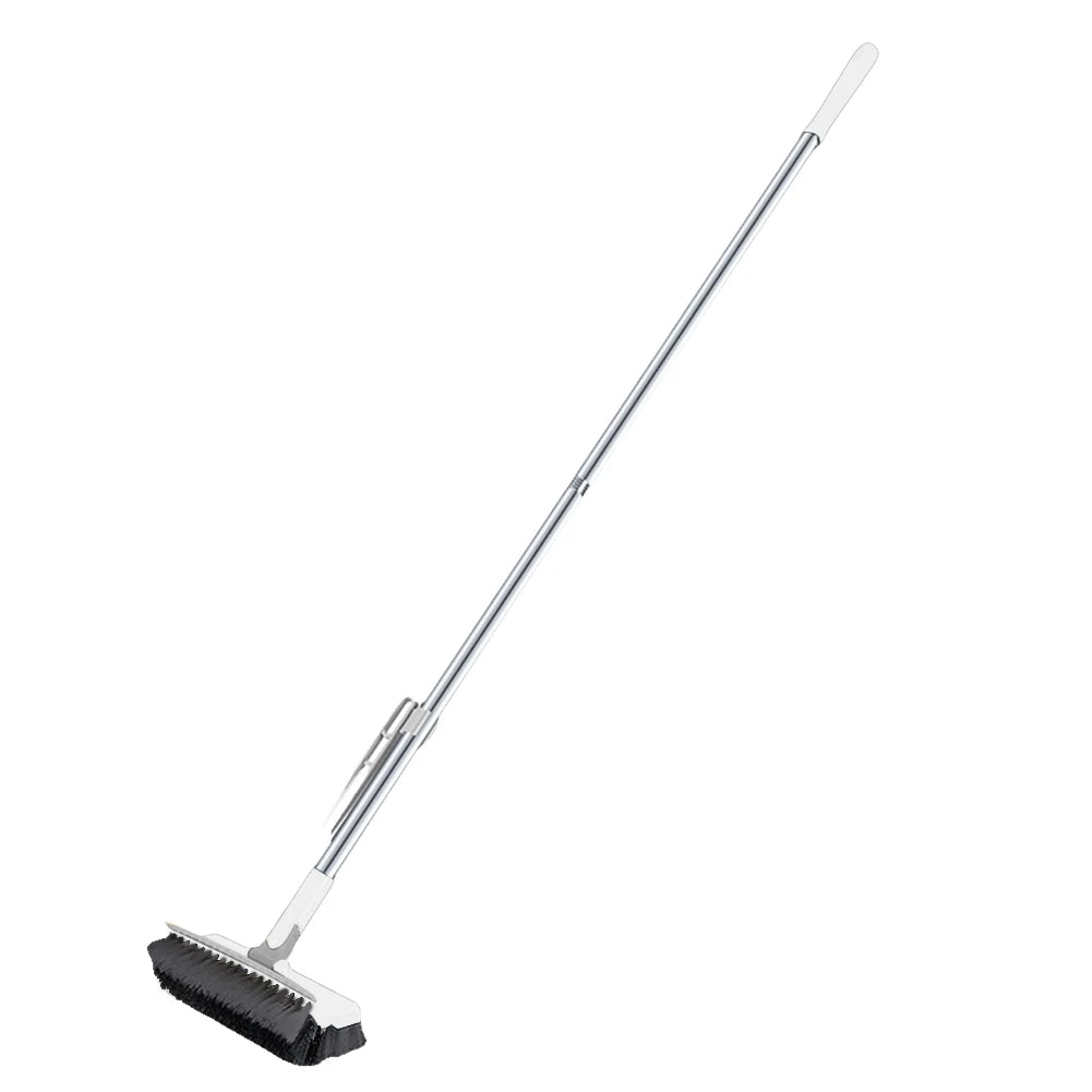 Long Handle Floor Scrub Brush with Stiff Bristles